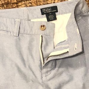 Polo by Ralph Lauren Chambray Pants Sz 14 NWOT